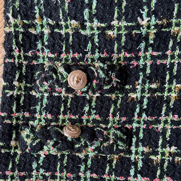 Tuckernuck Holly Tinsel Tweed Long Sleeve Jackie Dress size L - Picture 4 of 7